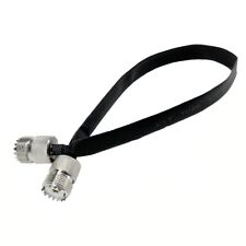 Cabo coaxial plano RF SO239 UHF fêmea 12 polegadas 50 Ohms passagem janela/porta comprar usado  Enviando para Brazil