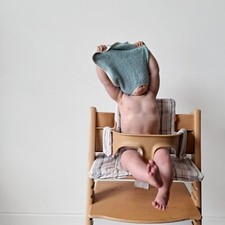 Bavoir broder enfant d'occasion  Lys-lez-Lannoy