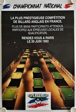Affiche billard superleage d'occasion  La Courtine