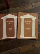 key answer latin beginning for sale  Brookville