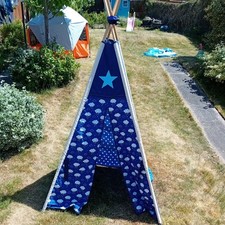 Kid teepee canvas for sale  SWINDON