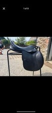 Black dever leather for sale  TRURO