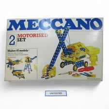 Vintage meccano motorised for sale  WINSFORD