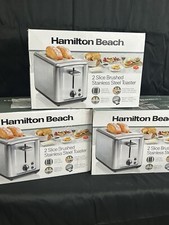 Toaster 2slice brushed for sale  York