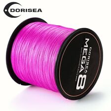 Usado, Linha de pesca trançada Dorisea rosa MEGA 8 fios PE Dynema 100m-2000m comprar usado  Enviando para Brazil