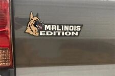 Adesivo malinois edtion usato  Spedire a Italy