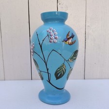 Vase opaline décor d'occasion  Séné