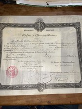 Diplôme chirurgien dentiste d'occasion  Jonquières