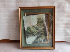 Quadro vintage olio usato  Zeccone
