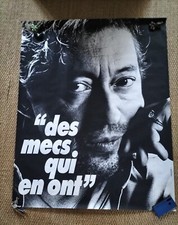 Grande affiche gainsbourg d'occasion  Herbignac