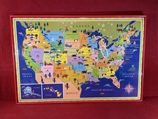Colorful map frame for sale  Brunswick