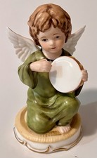 Estatueta The Angel’s Serenade Gorham Bone China por Maruri Music Tambourine comprar usado Estatueta The Angel’s Serenade Gorham Bone China por Maruri Music Tambourine comprar usado  Enviando para Brazil