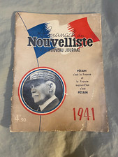 Occupation 1941 almanach d'occasion  Saint-Priest