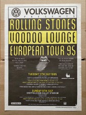 Rolling stones voodoo for sale  CHESTERFIELD