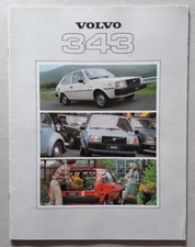 Volvo 343 brochure for sale  BOURNE