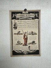 Rare affiche ancienne d'occasion  Lille-
