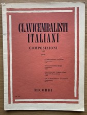 Clavicembalisti italiano compo for sale  EASTBOURNE