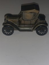 Usado, Vintage The First National Bank & Trust- Carro Coupe Bronze 1915 BANCO DE POUPANÇA comprar usado  Enviando para Brazil
