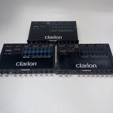 2X Equalizador Clarion EQS755 7 Bandas e 1 Unidade EQS746 Apenas PEÇAS/REPARO comprar usado  Enviando para Brazil