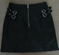 Topshop black pvc for sale  ACCRINGTON