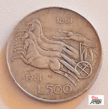 Moneta lire 500 usato  Sorbolo Mezzani