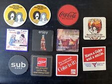 Usado, 11T 11 diferentes Coca-Cola Emisiones Australianas Refrescos POSAVASOS segunda mano  Embacar hacia Argentina