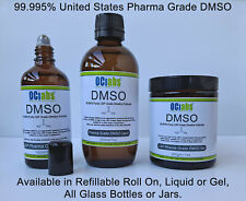 Produtos farmacêuticos DMSO líquido/gel 99.9% puro DMSO, 70/30 de água, 70/30 Aloe Em Vidro comprar usado  Enviando para Brazil