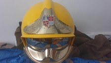 Casque pompier msa d'occasion  Saint-Jean-de-Braye