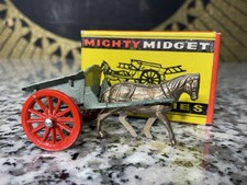 Usado, Vintage Mighty Midget #1 Carrinho de Feno Brinquedo Fundido e Caixa Benbros Feito na Inglaterra comprar usado  Enviando para Brazil
