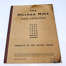 Rootes parts catalogue for sale  CARDIGAN