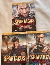 Spartacus TV Series Seasons 1, 2, & 3 Starz Original Show DVD Sets, usado comprar usado  Enviando para Brazil