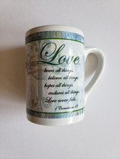 Caneca Love com Escritura - 1 Coríntios 13 - Excelente Usada comprar usado  Enviando para Brazil