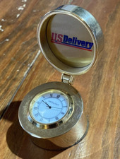 Hamilton brass clock for sale  Hudson
