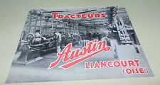 Brochure prospectus tracteurs d'occasion  Pont-d'Ain