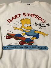 Vintage simpsons crewneck for sale  Mc Leansville