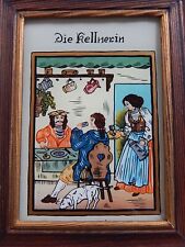 Altes hinterglasbild handgemal gebraucht kaufen  Erfurt