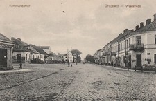 Grajewo, Weststraße,gel.1915, używany na sprzedaż  Wysyłka do Poland
