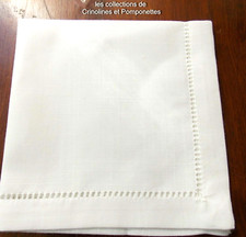 Serviettes table brodees d'occasion  Cosne-Cours-sur-Loire