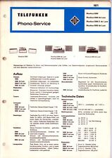Telefunken phono service gebraucht kaufen  Sörup