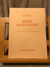 Nicole philiba solfèges d'occasion  Rennes-
