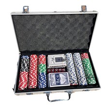 Pokerkoffer 300 chips gebraucht kaufen  Mettmann