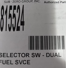 Wolf subzero 815524 for sale  Carteret