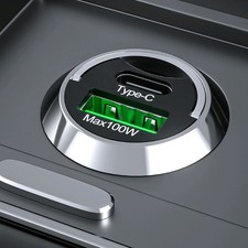 Usado, 1× Mini carregador de telefone USB PD tipo C adaptador de carregamento rápido 100W acessórios de carro comprar usado  Enviando para Brazil