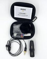 Microfone omnidirecional Rode Lavalier II com fio - Preto comprar usado  Enviando para Brazil