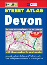 Devon street atlas for sale  UK