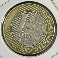 Brazil Coin 1 Real 1998 - Bi-Metalic - KM# 652 - EB1916 comprar usado  Brasil 