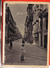 Cartolina trapani citta usato  Italia