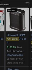 Honeywell hepa air for sale  Arlington