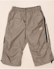 Bermuda esportiva masculina Nike pequena cinza poliéster CG26 comprar usado  Enviando para Brazil