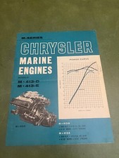 Vintage chrysler marine for sale  Allentown